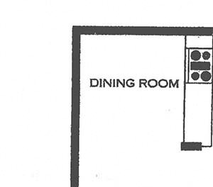 One bedroom floor plan